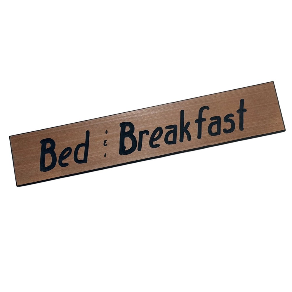 The White Horse Inn Bed and Breakfast Wood Sign Rustic Horse Decor